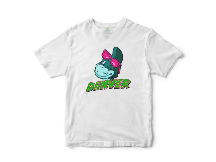 Tee-shirt Denver | clin d'oeil | blanc XL